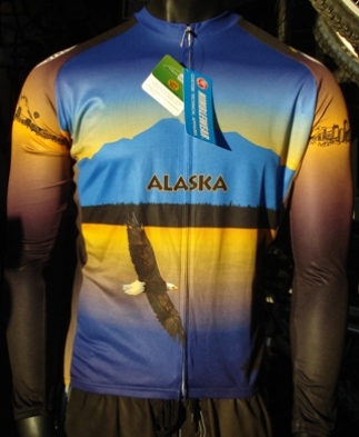 Alaska bicycle jerseys