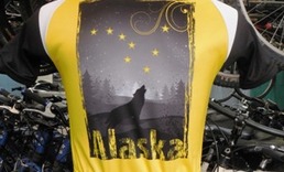 Alaska Wolf Bicycle Jersey