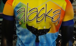 Alaska Whale Tail Bicycle Jersey